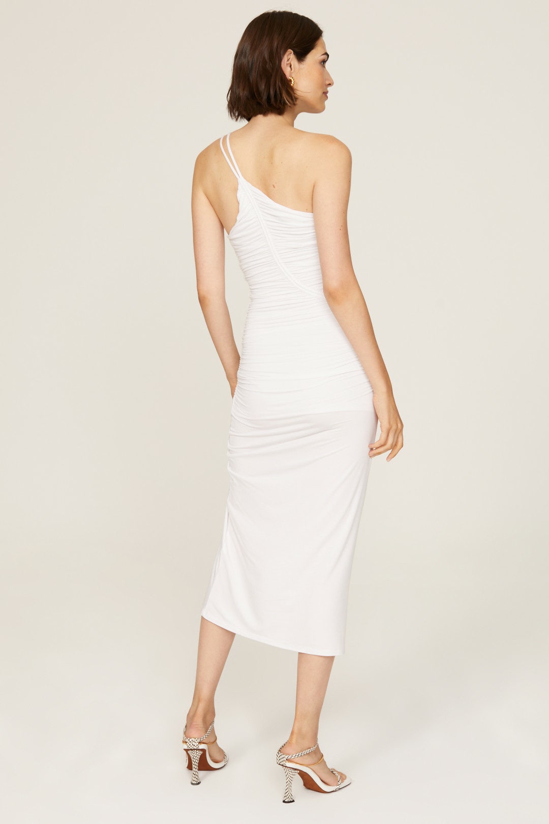 Jessica Ruched Midi Dress by SIMKHAI 2