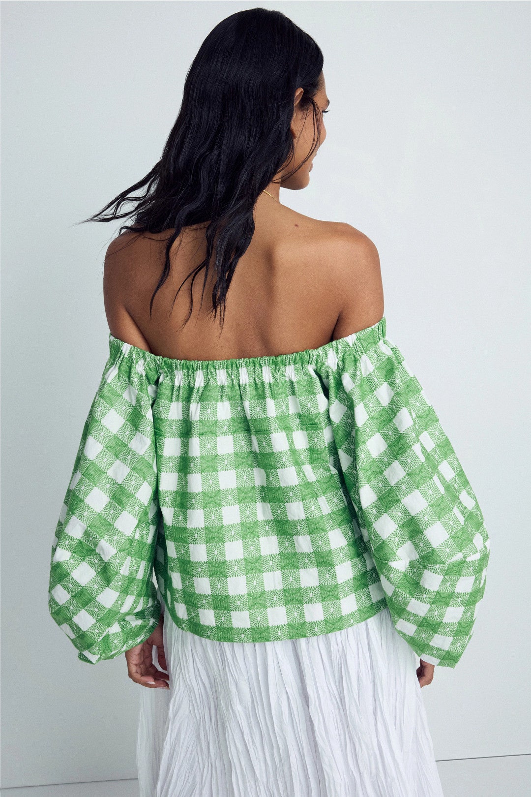 Empire Balloon Sleeve Top by Rosie Assoulin 2