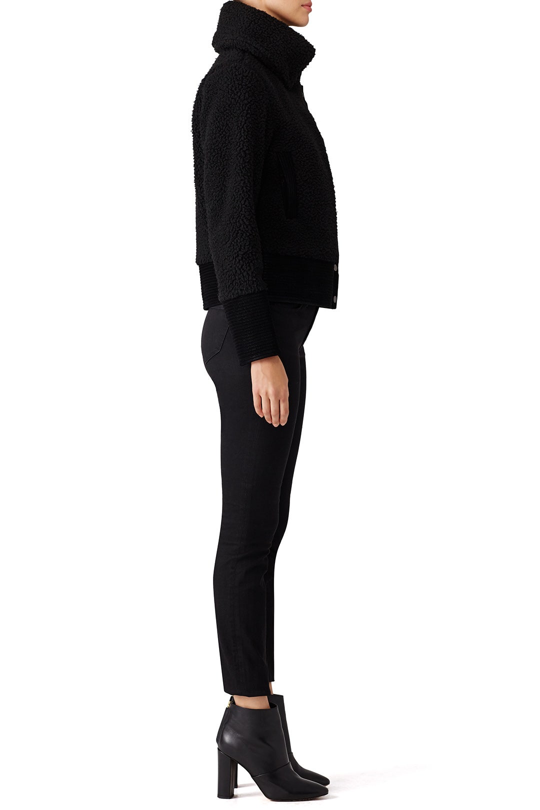 Black Juno Moto Jacket by Saylor 1