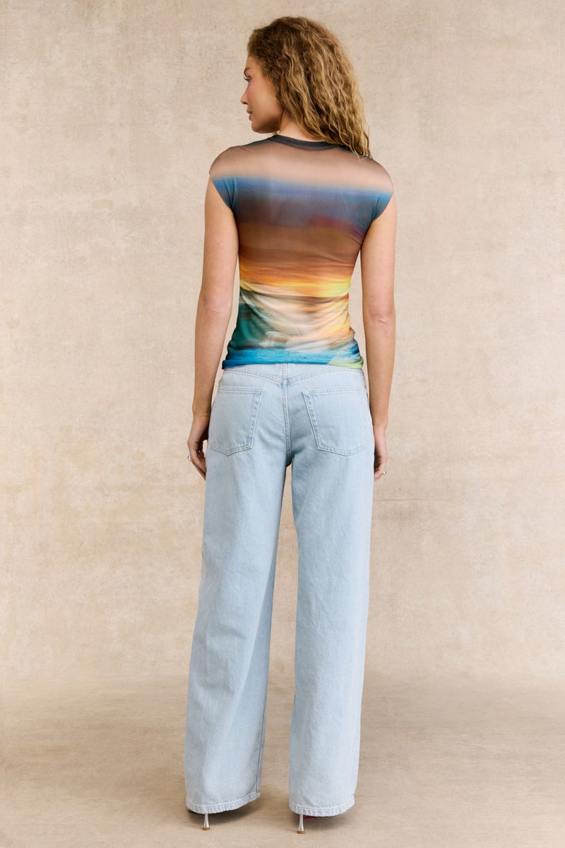 Nina Top Ocean Ombre by AFRM - Photo 2