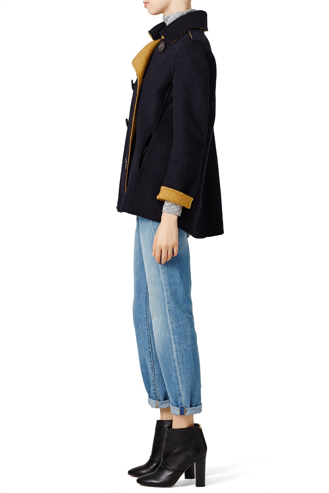 Seaside Pea Coat by Derek Lam 10 Crosby 1
