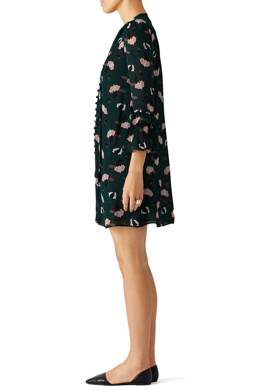 Scribble Printed Dress by Derek Lam 10 Crosby 2