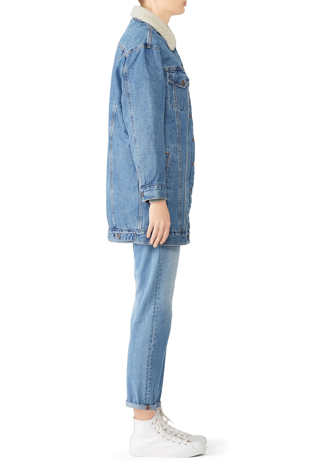 Lengthened Sherpa Trucker Jacket by Levi's 2