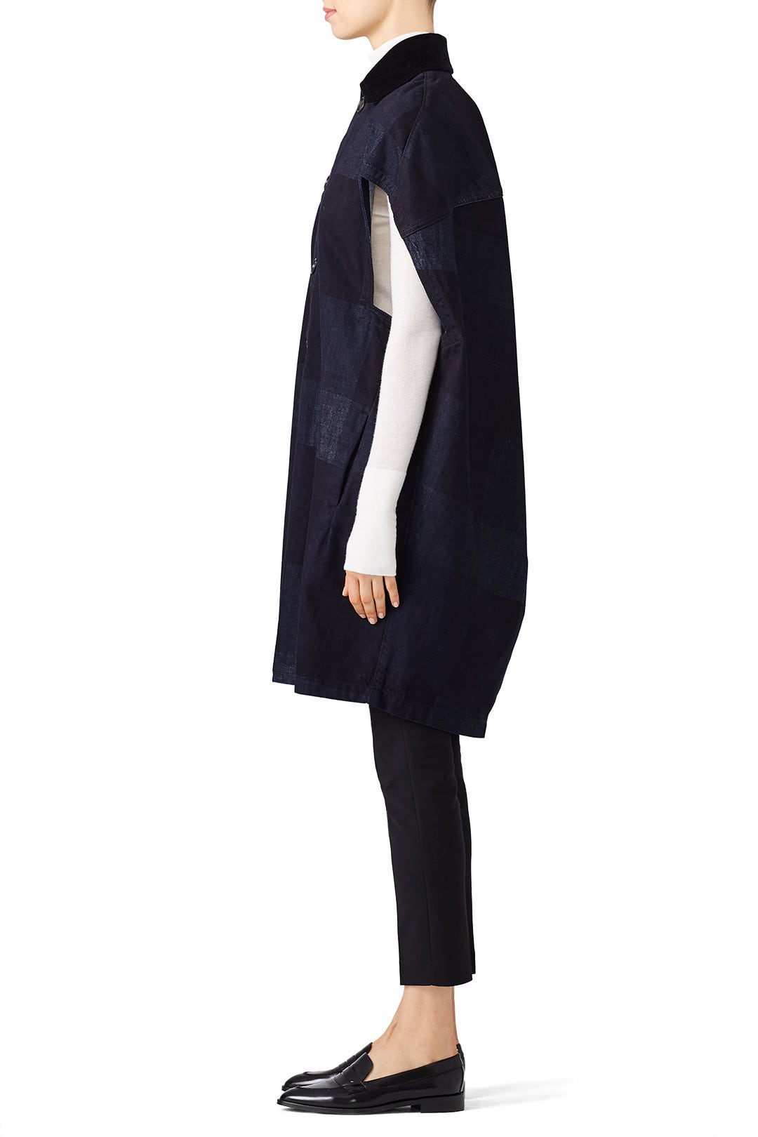 Check Plaid Cape by Marni 1