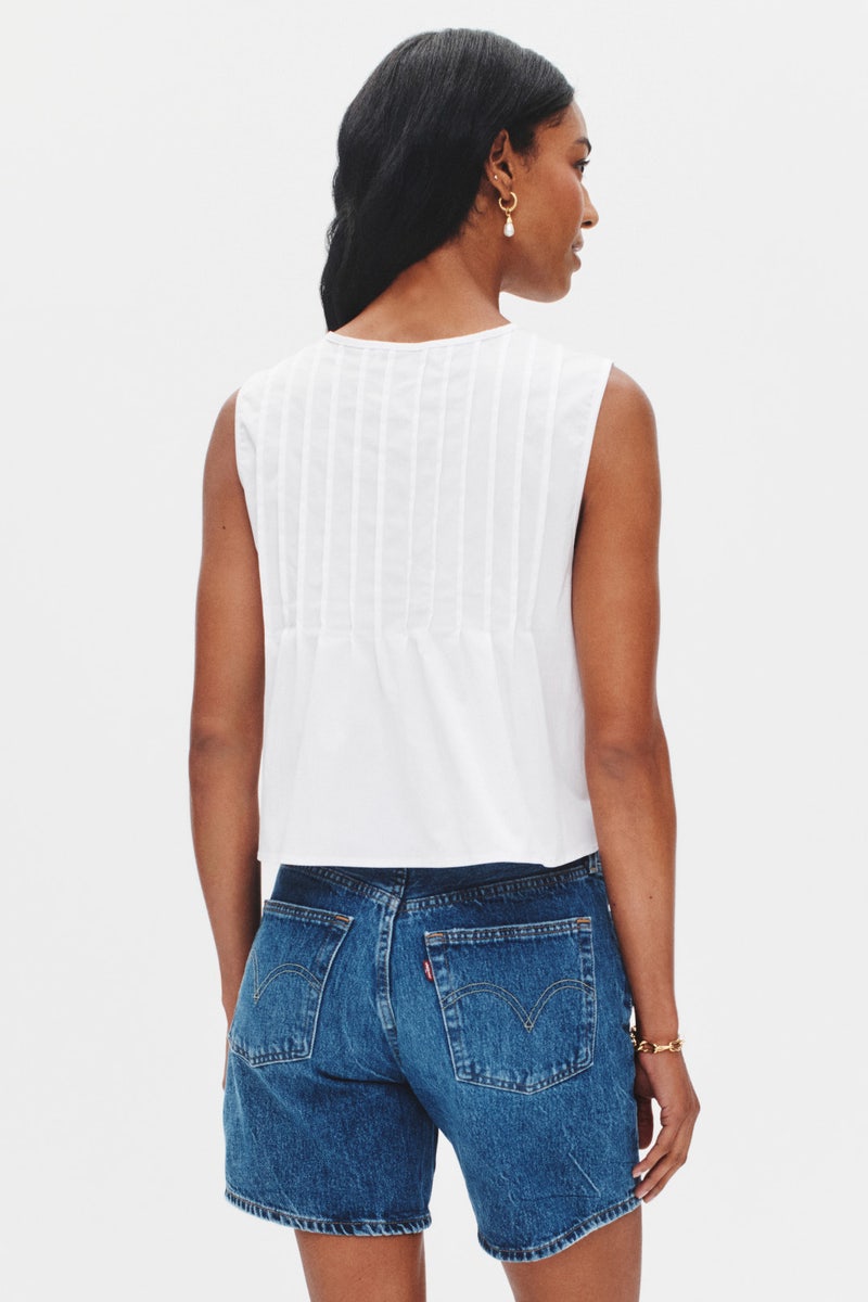 Tie Front Flare Top by WEWOREWHAT - Photo 2