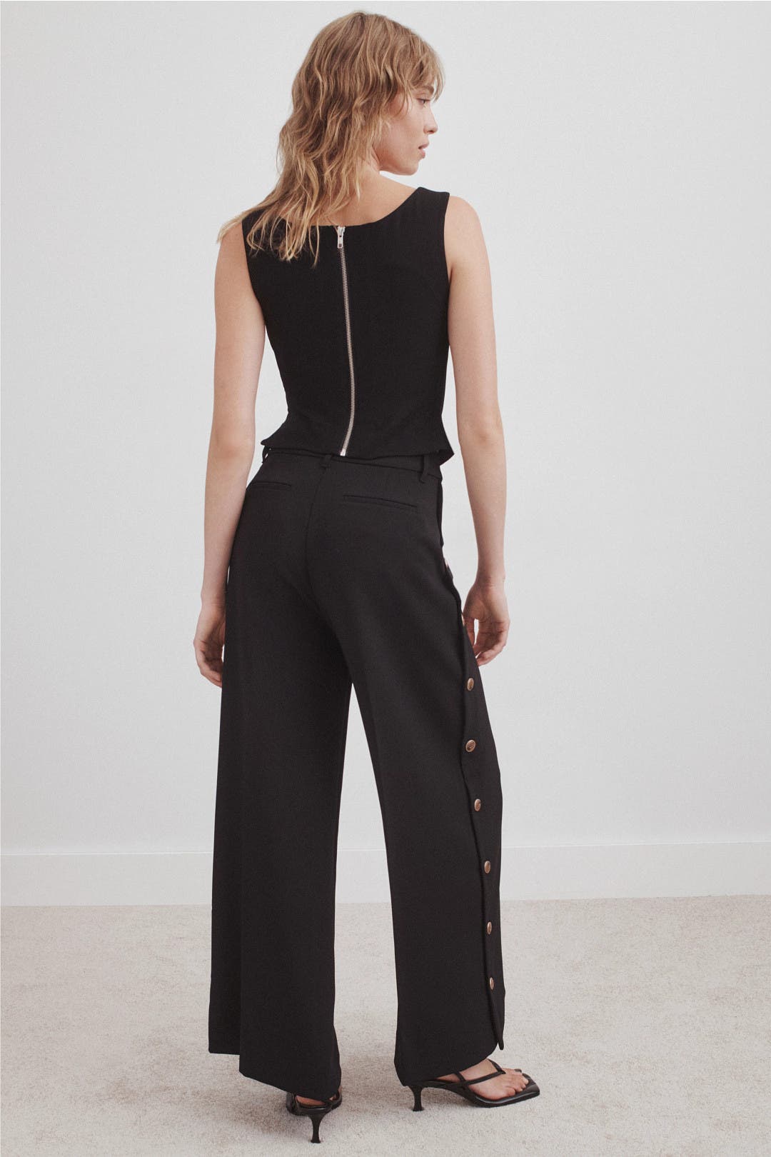 Button Detail Trouser by Derek Lam 10 Crosby x RTR | Rent the Runway