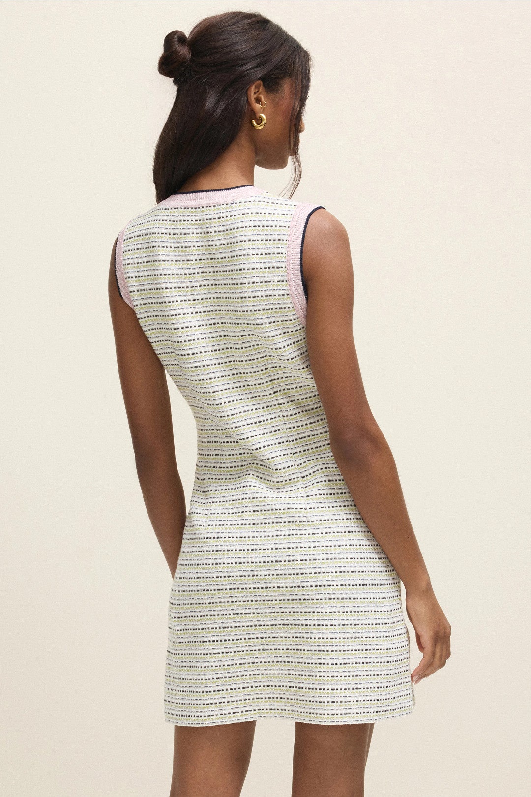 Tweed Knit Mini Dress by Aldomartins 2