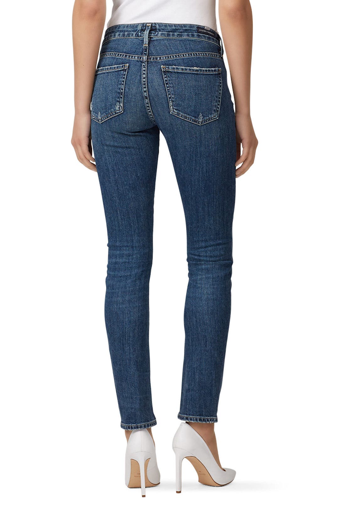 Racer Maternity Caspian Jeans by Citizens of Humanity | Rent the Runway