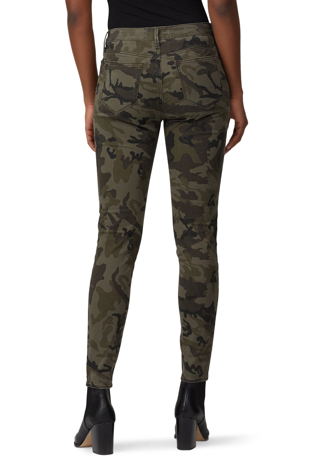 Camo Printed Skinny Jeans by Louna 2