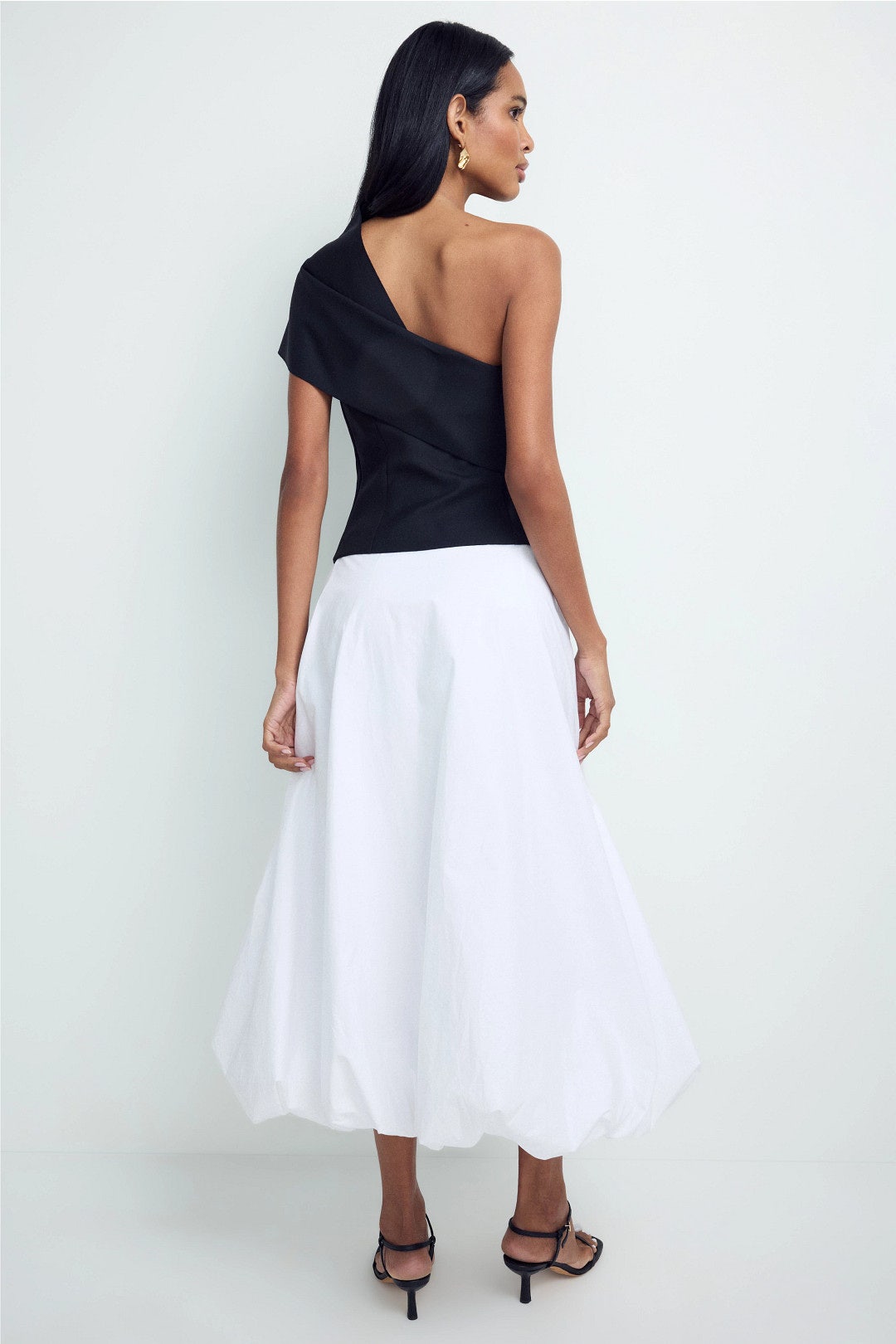 Aubrey Bubble Midi Skirt by By Malene Birger 2