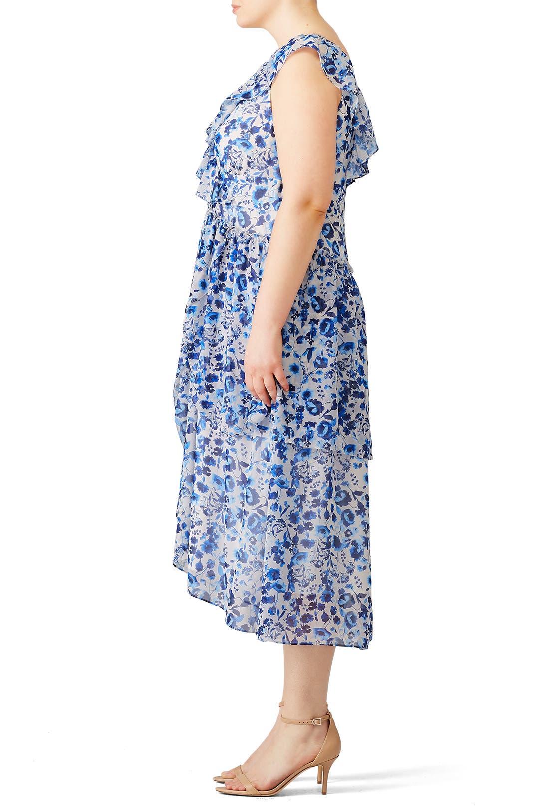 【関税込】PhaseEight ワンピース☆Rachel Floral Ruffle Dress, Phase Eight Rachel Floral Ruffle Dress, Multi