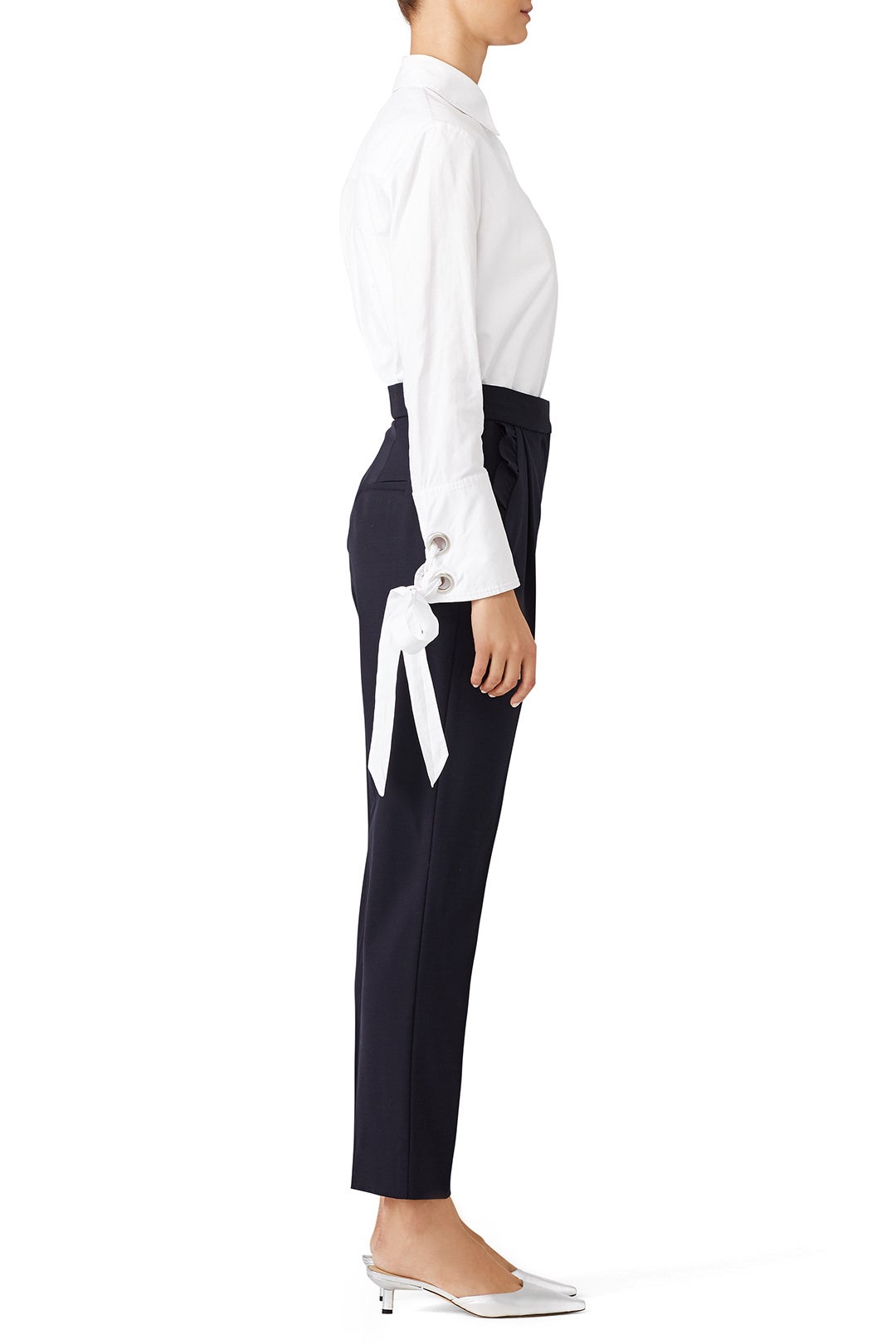 Spring Ruffle Pants by Rebecca Taylor NYC 2