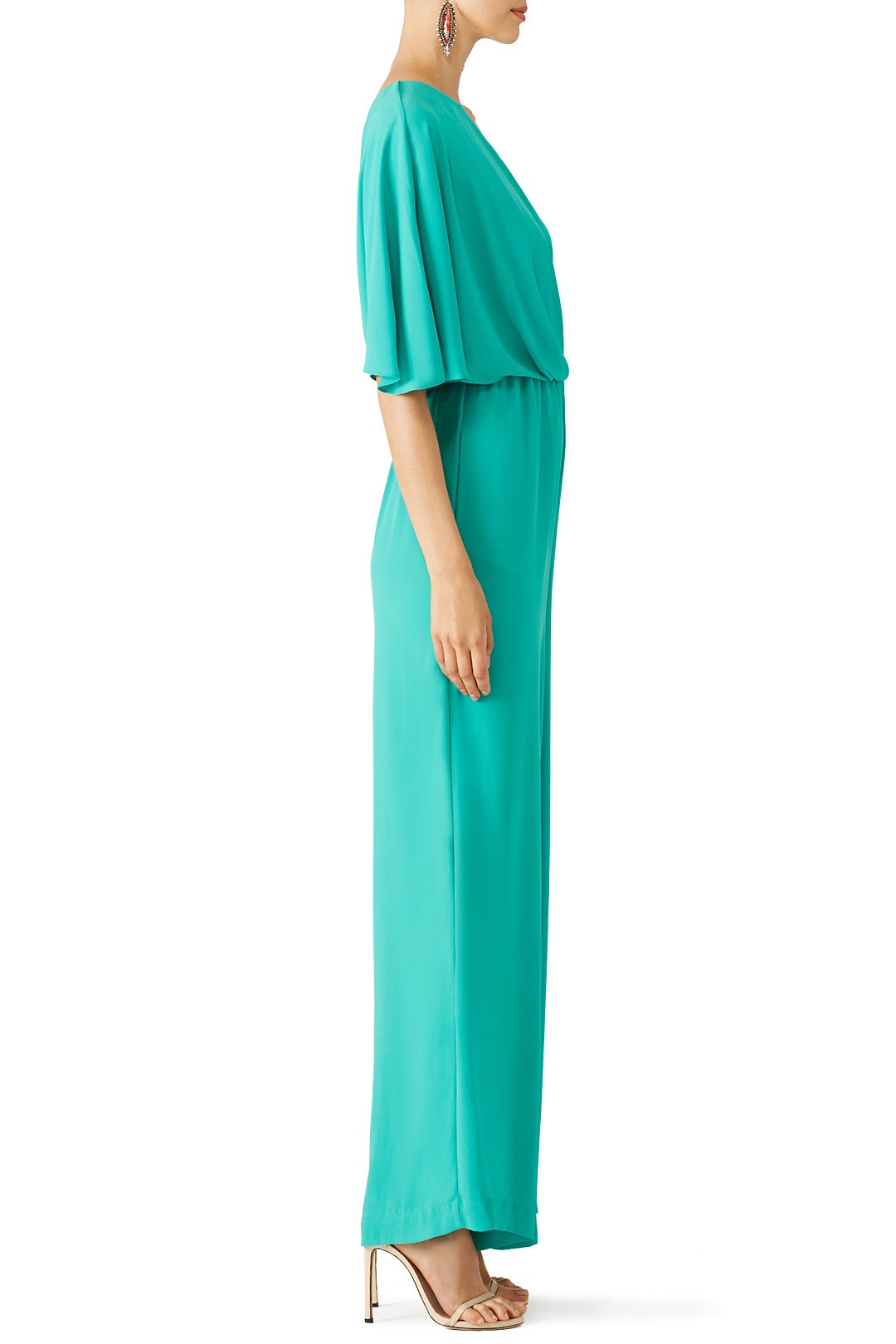 Green Leo Jumpsuit by BCBGMAXAZRIA 2