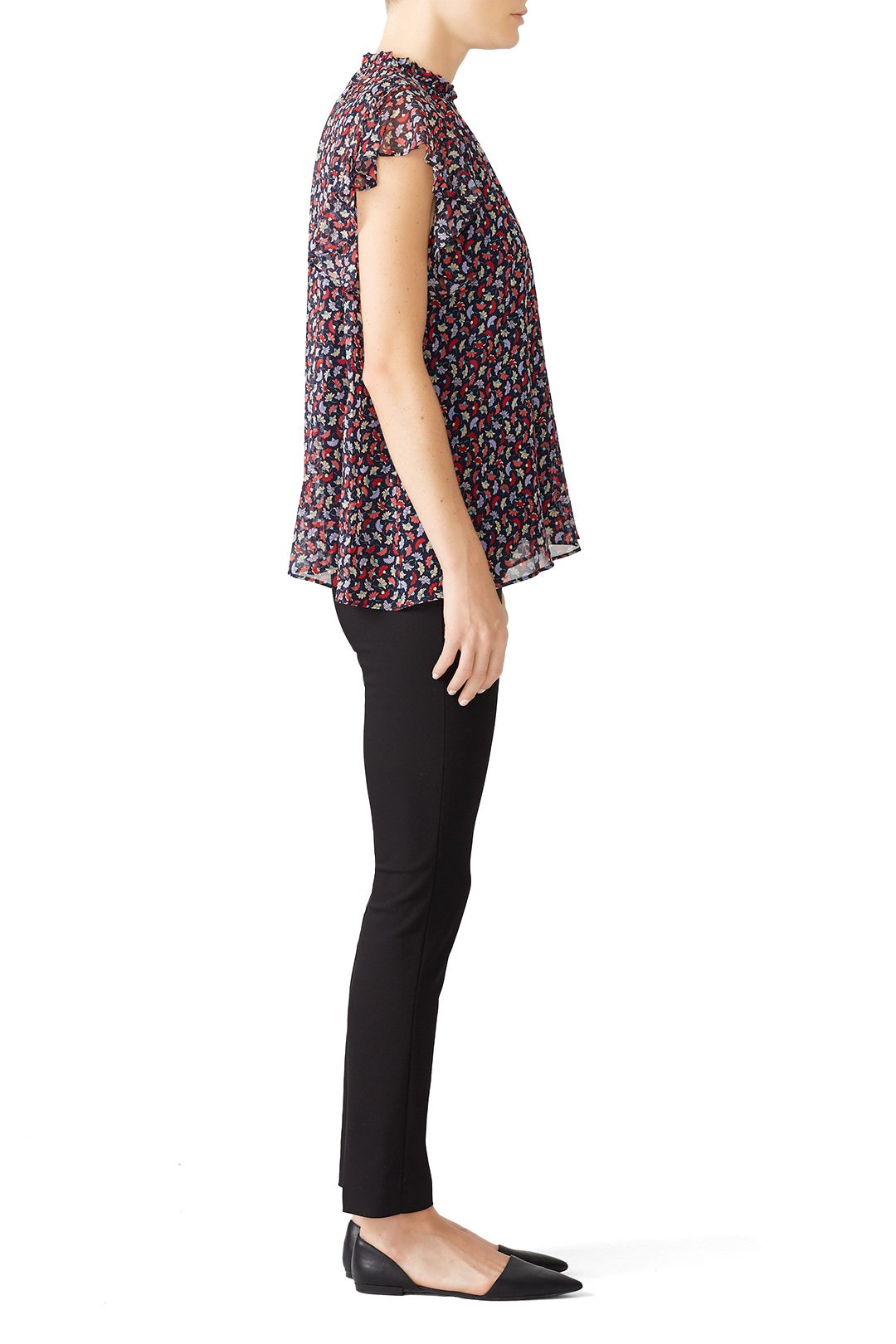 Floral Juniper Blouse by Shoshanna 1