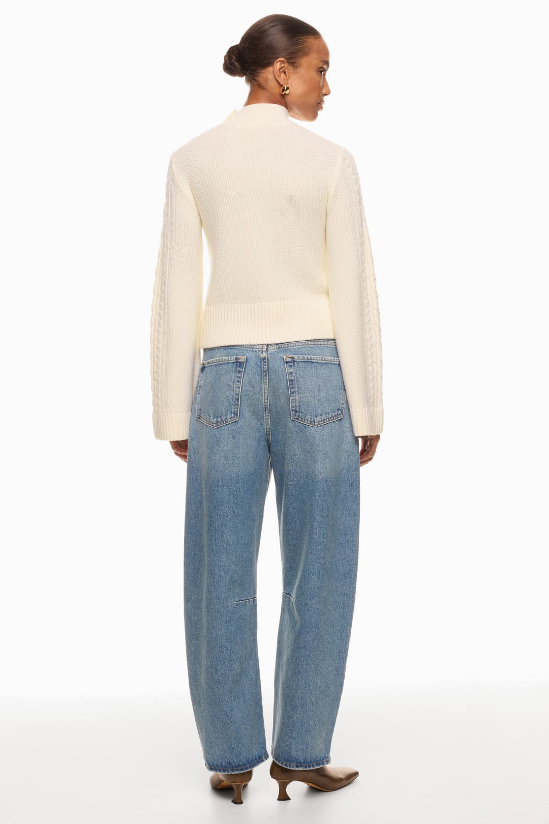 Thomas Cable Knit Sweater by Derek Lam 10 Crosby | Rent the Runway