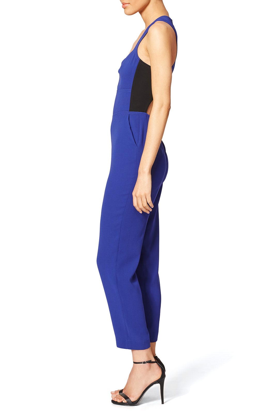 Cobalt Cutout Jumpsuit by Yigal Azrouël 1