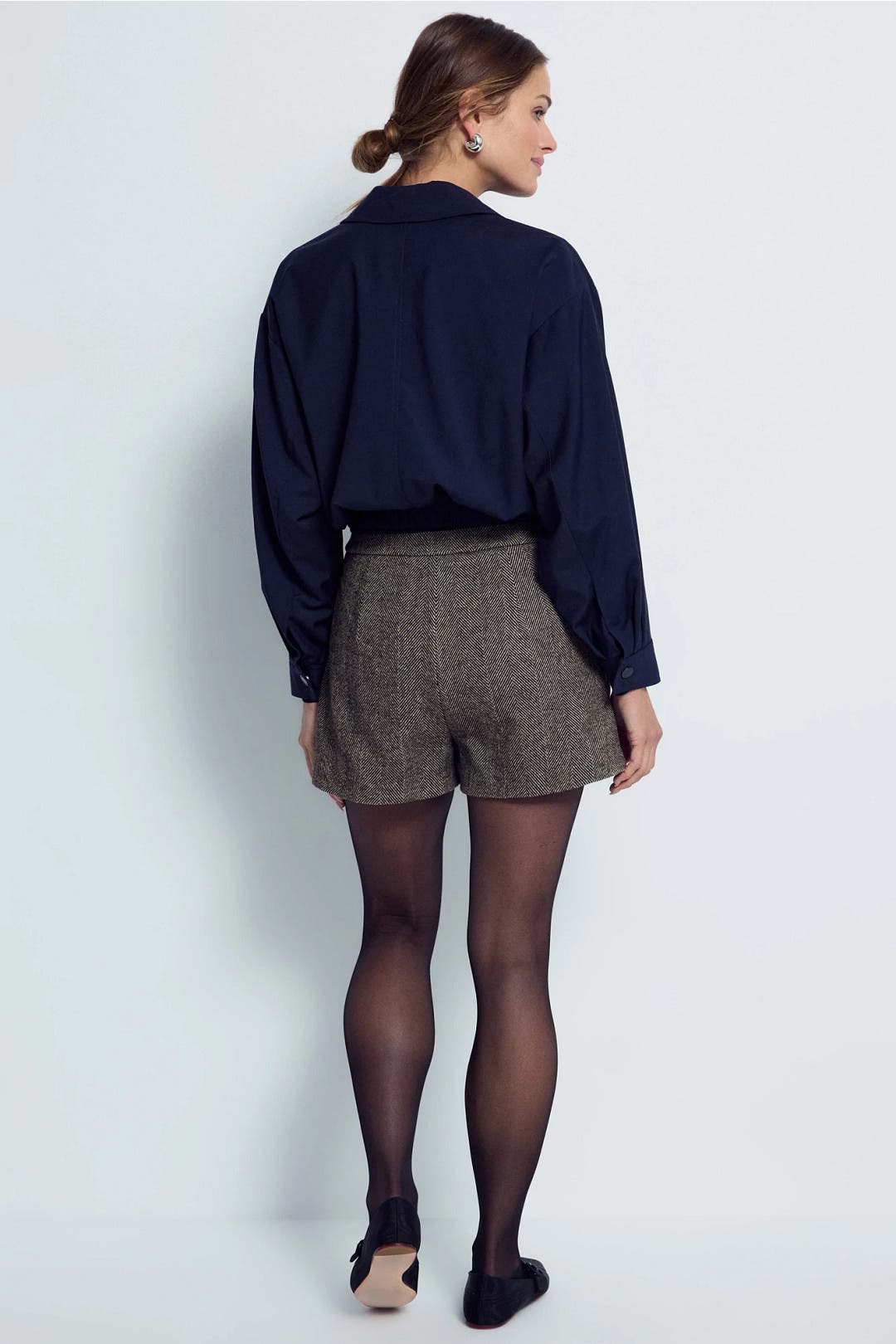 Herringbone Shorts by Adam Lippes x RTR | Rent the Runway