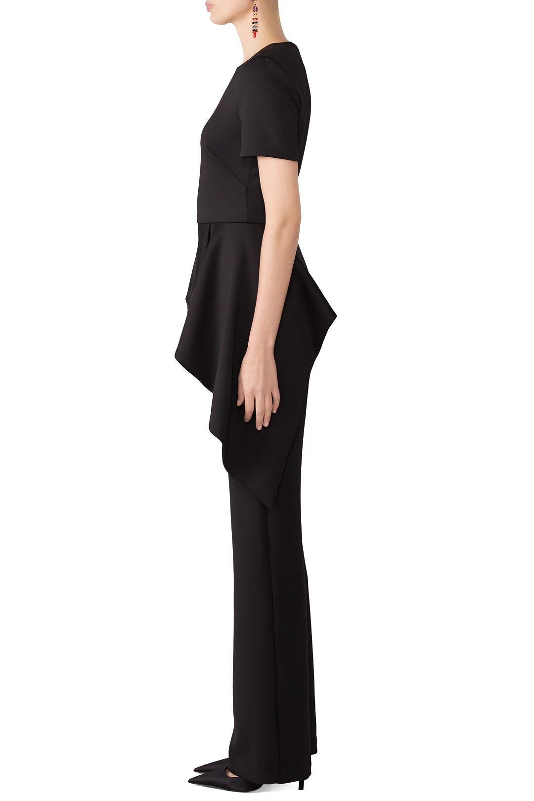 Ruffled Myles Jumpsuit by Black Halo 2