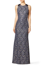 Encrusted Gown by Badgley Mischka