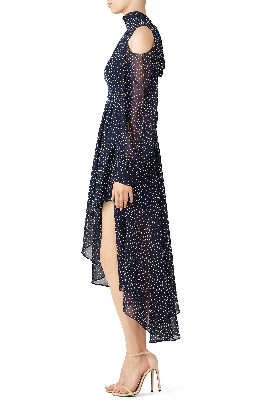 Navy Dot Maxi by StyleKeepers 1
