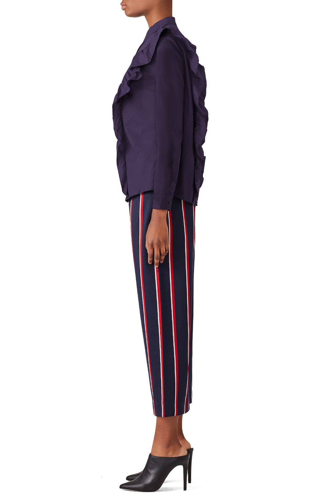 Navy Delhi Top by ba&sh 1