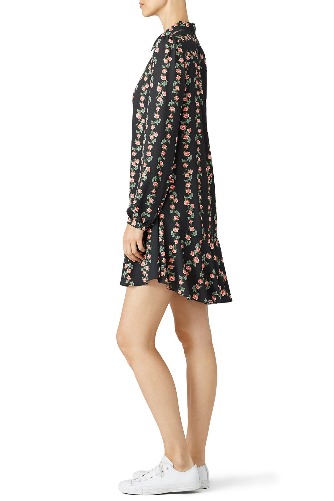 Black Floral Dawn Dress by ERIN erin fetherston 2