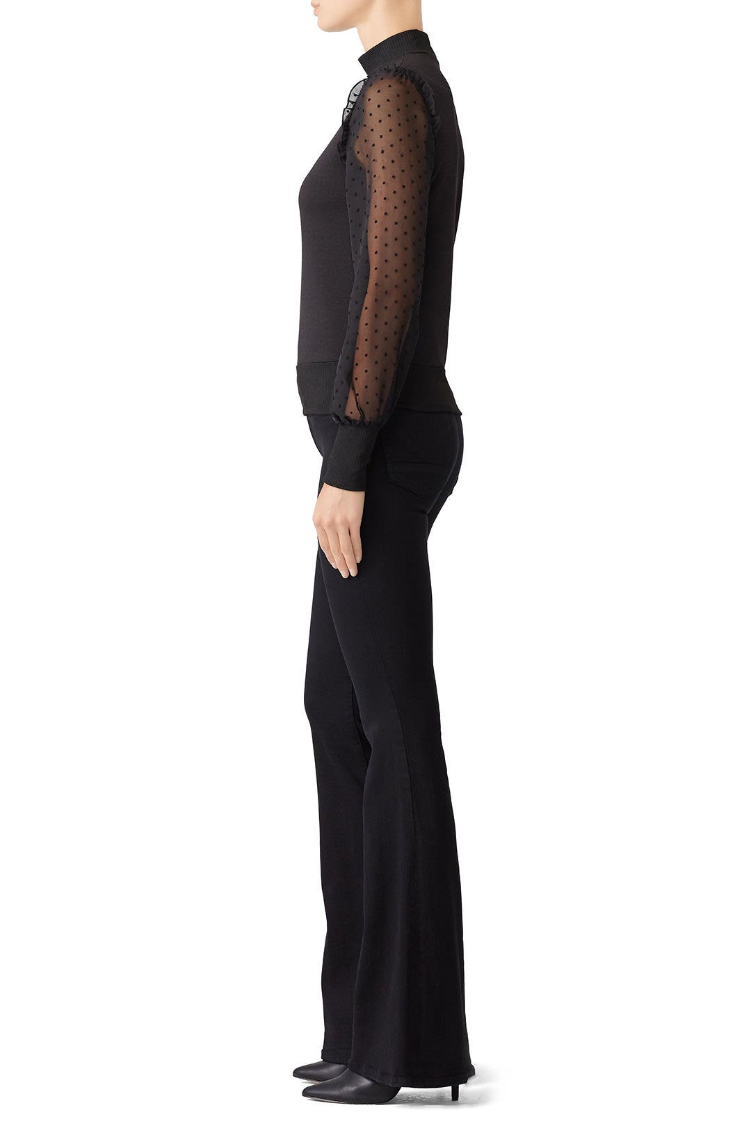 Dotted Sleeve Top by Slate & Willow 1