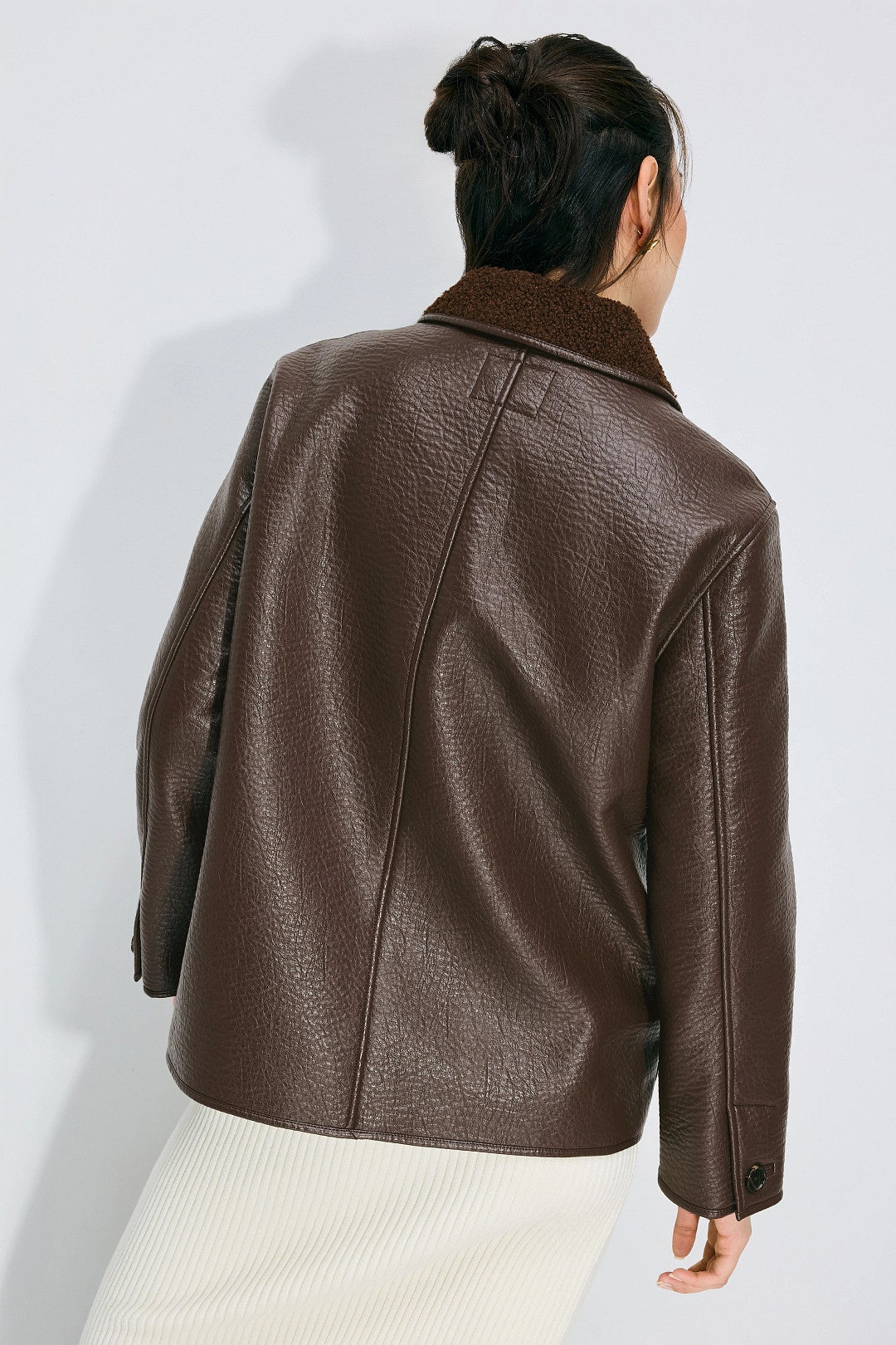 Luis  Sherpa Collar Jacket by Rails 2
