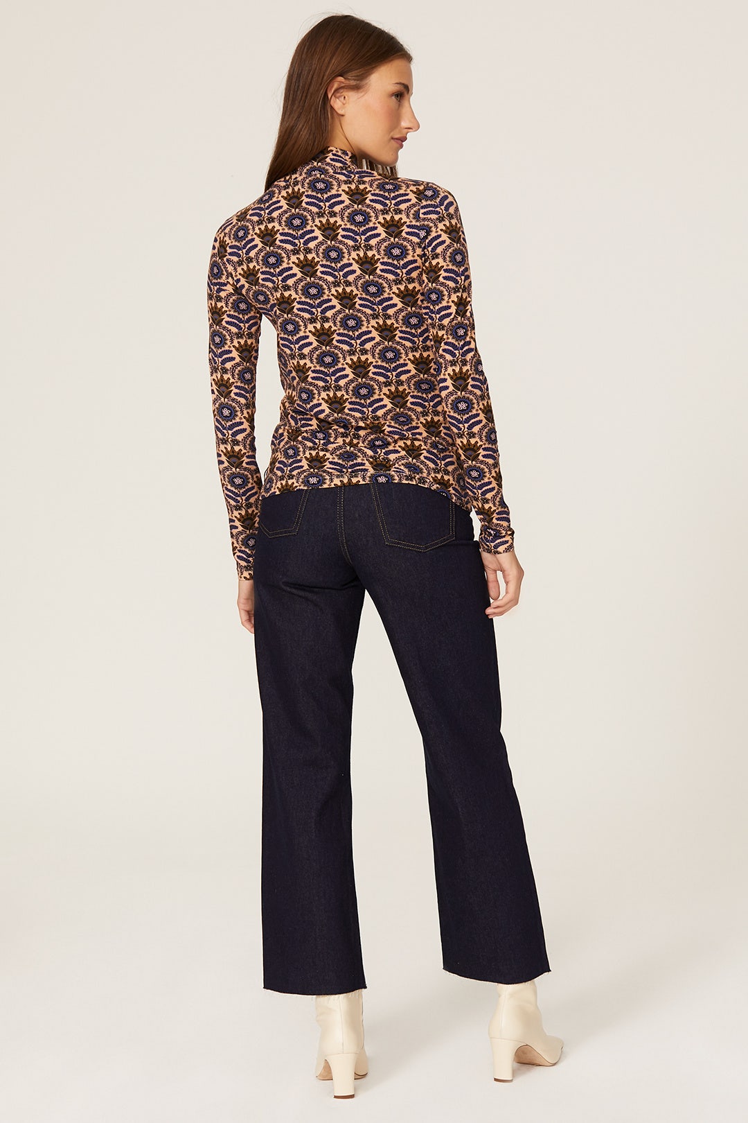 Printed Turtleneck Top by Scotch & Soda 2