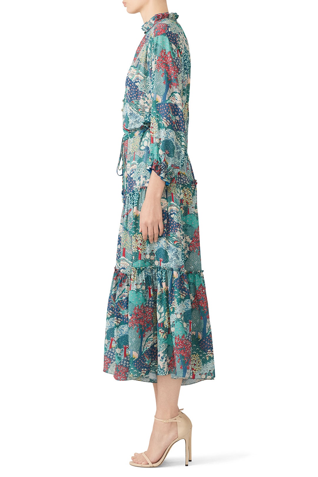 Floral Algera Jumpsuit by Vilshenko 1