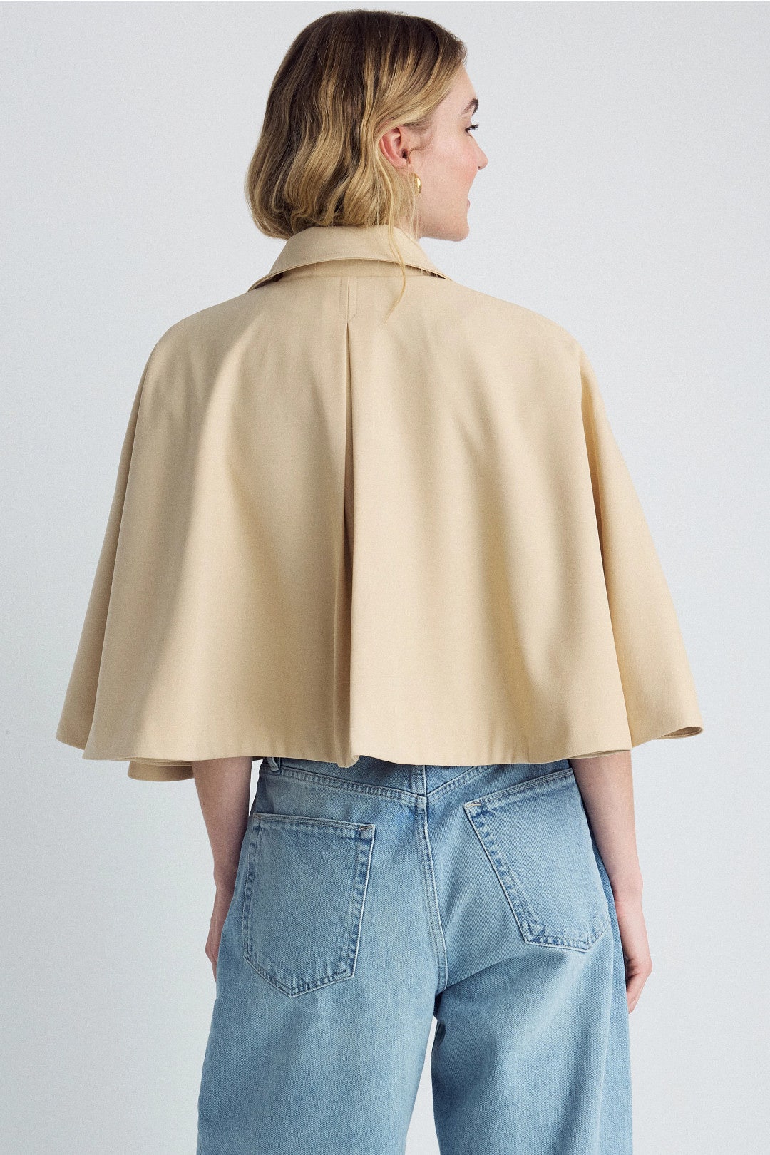 Cape Trench Jacket by WEWOREWHAT 1
