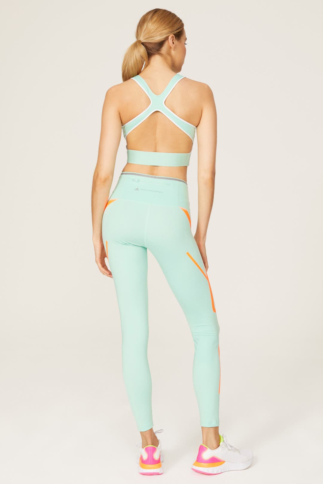 Teal Leggings by adidas by Stella McCartney | Rent the Runway