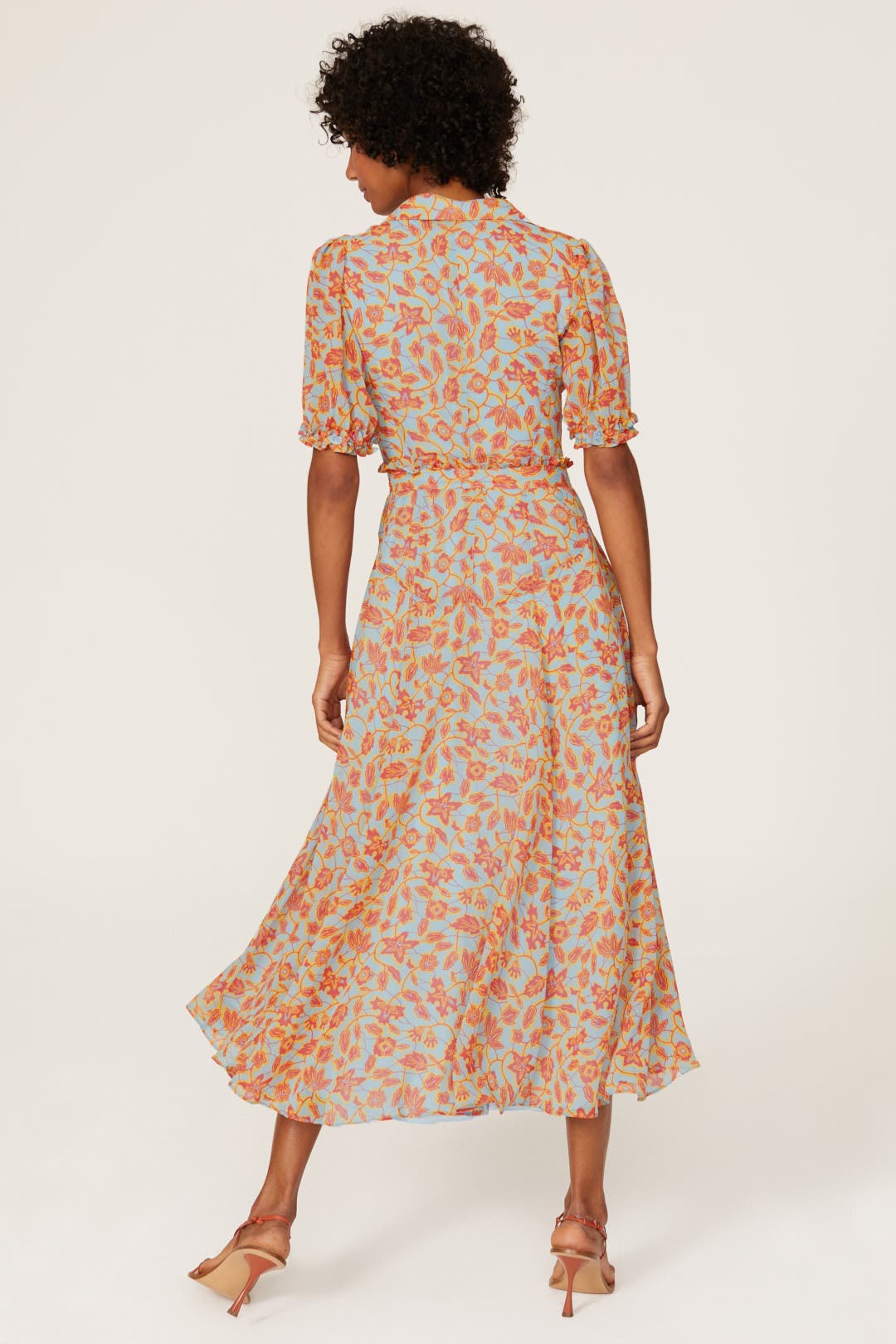 Floral Midi Shirtdress by Derek Lam 10 Crosby x RTR | Rent