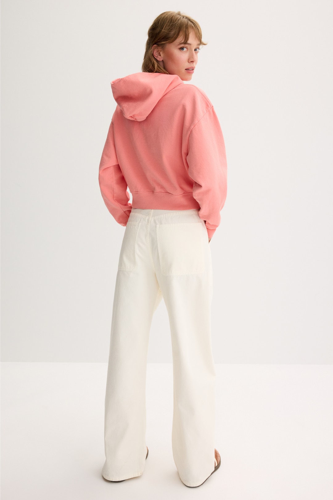 Wellness Ivy Cropped Hoodie by Sporty & Rich 2