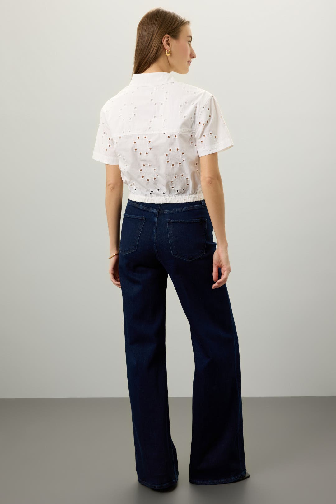 Eyelet Collared Top by Thakoon x RTR | Rent the Runway