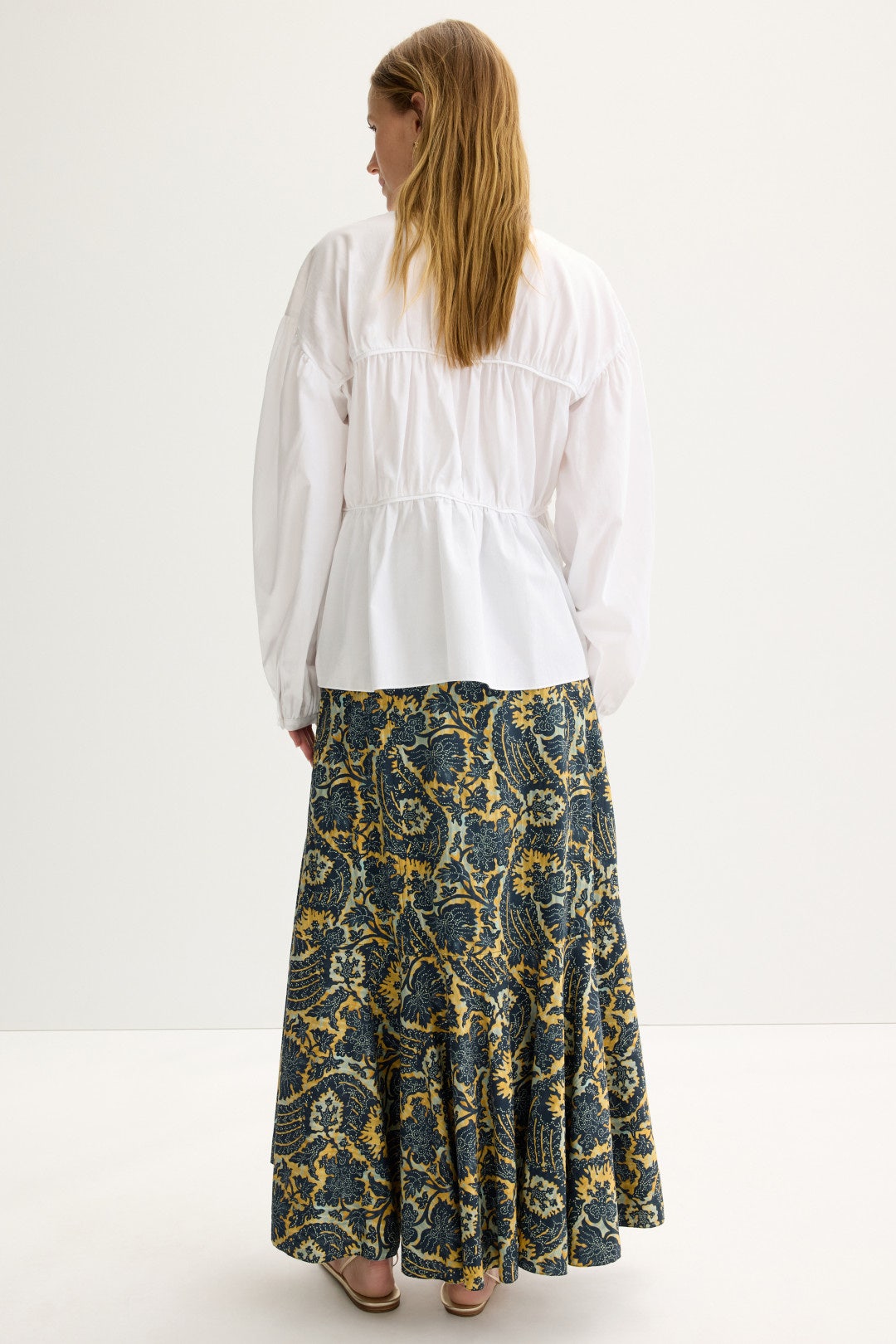 Sabina Faux Wrap Skirt by Ulla Johnson 2