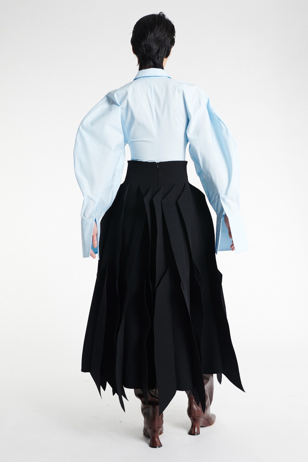 A Line Skirt With Panel Applique by A.W.A.K.E. Mode 2