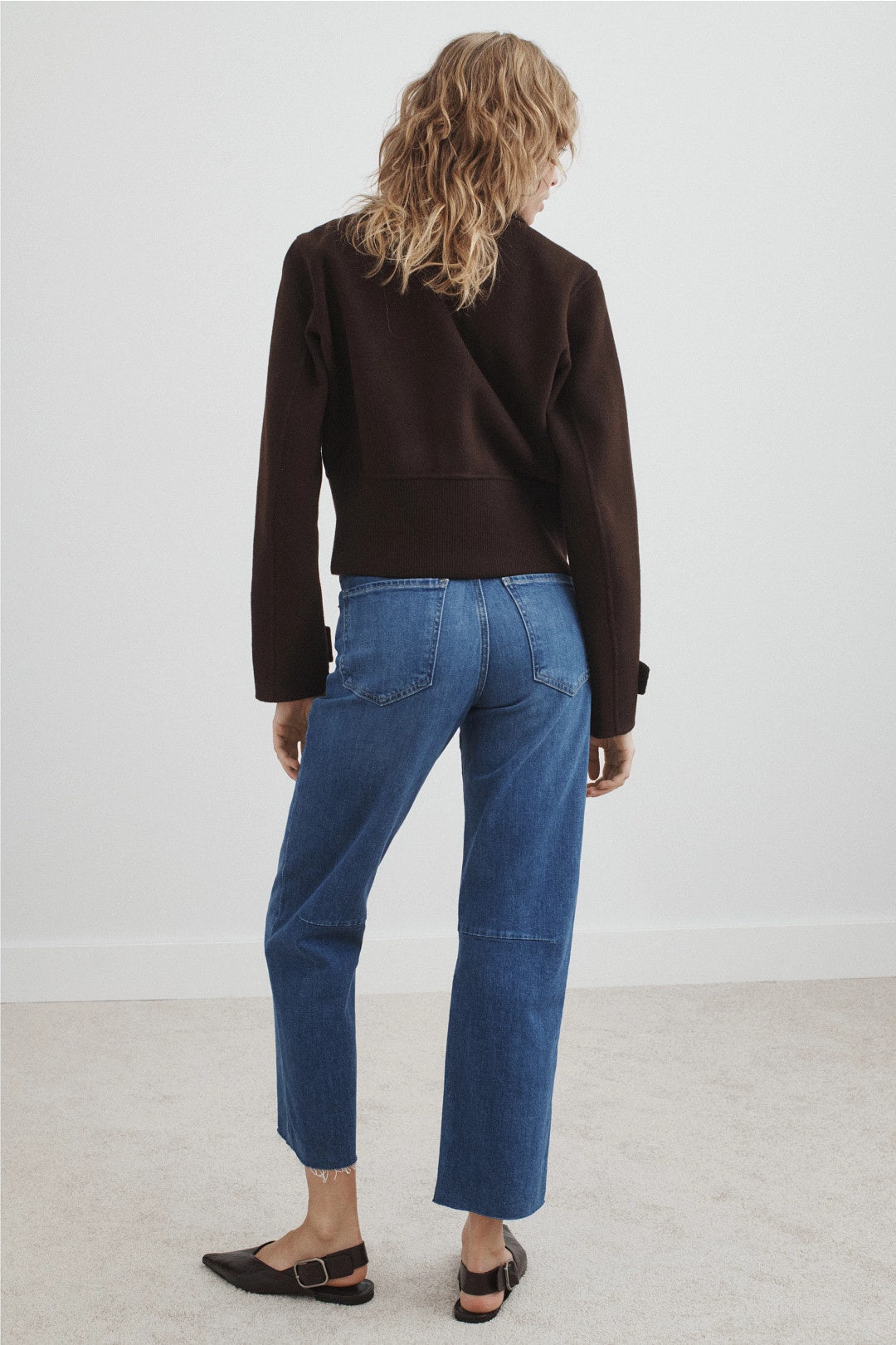 Pixie Ankle Fray Mid-Rise Jeans by LE JEAN 2