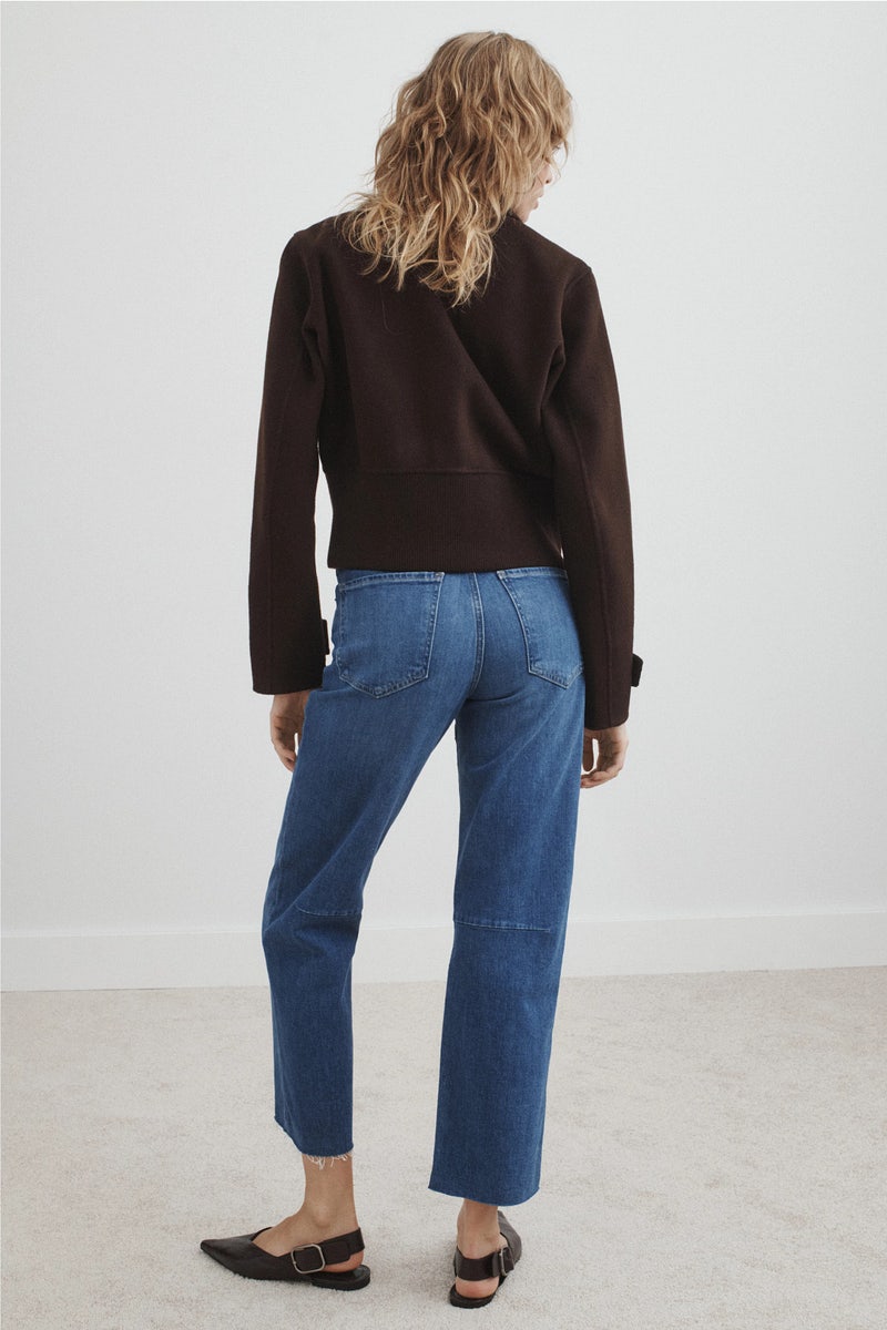 Pixie Ankle Fray Mid-Rise Jeans by LE JEAN - Photo 2
