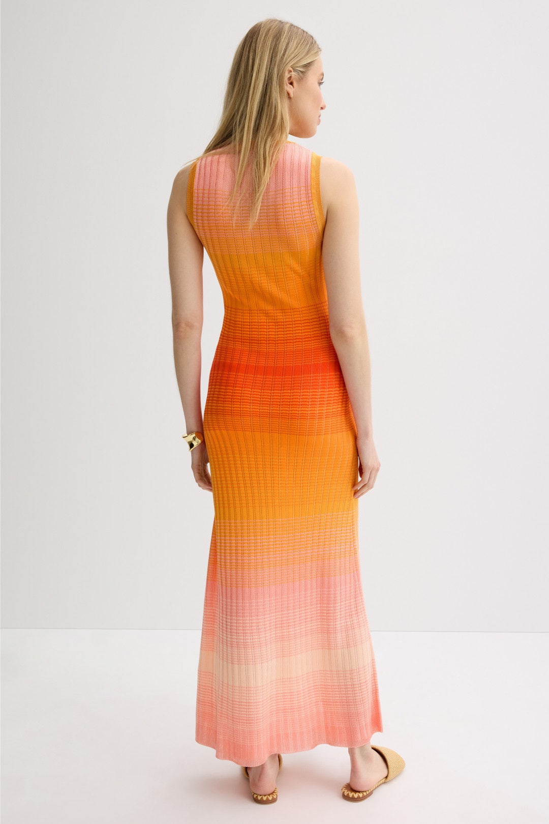Tie-Dye Knit Maxi Dress by Maje 2