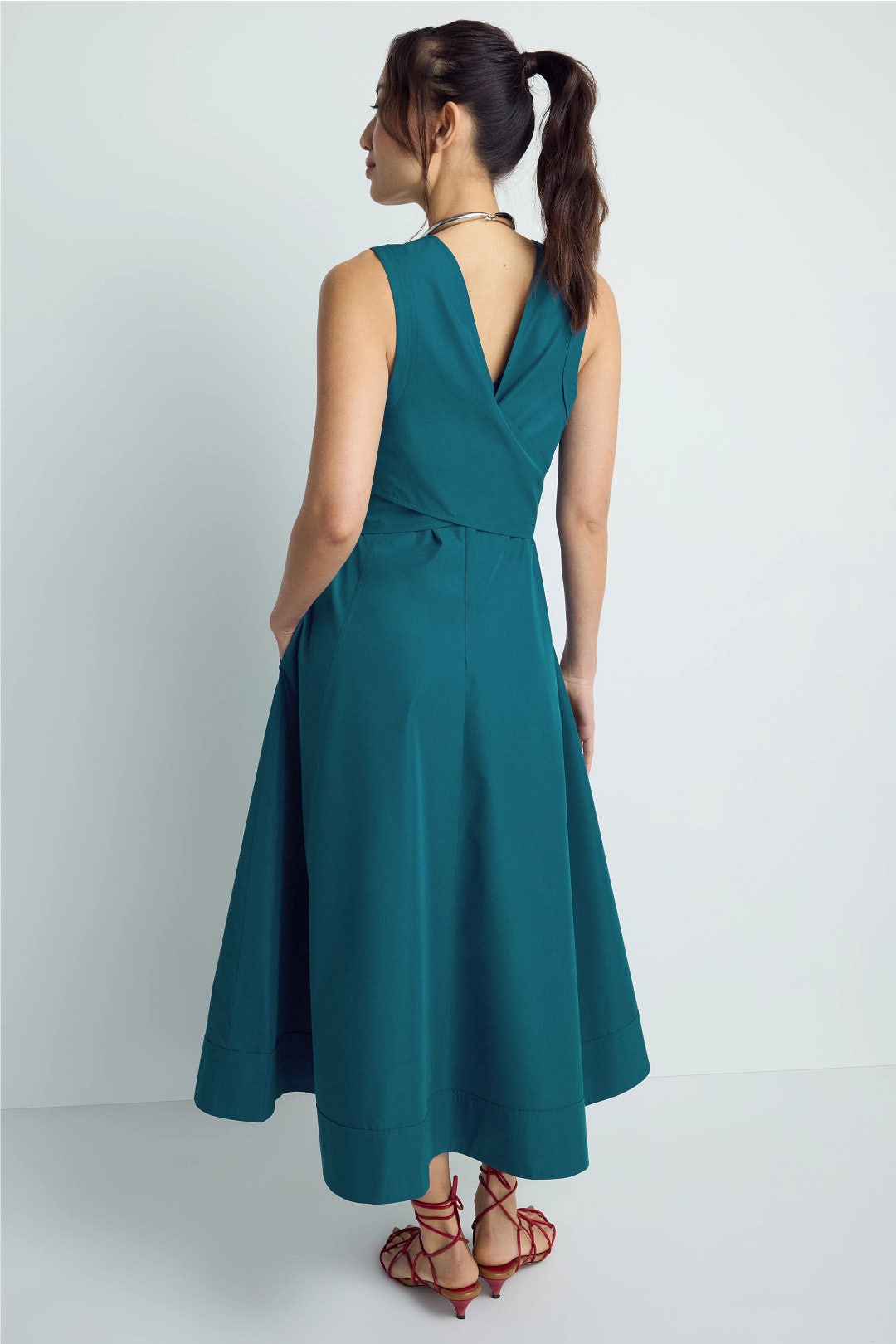 Belted V Neck Midi Dress by 3.1 Phillip Lim 1