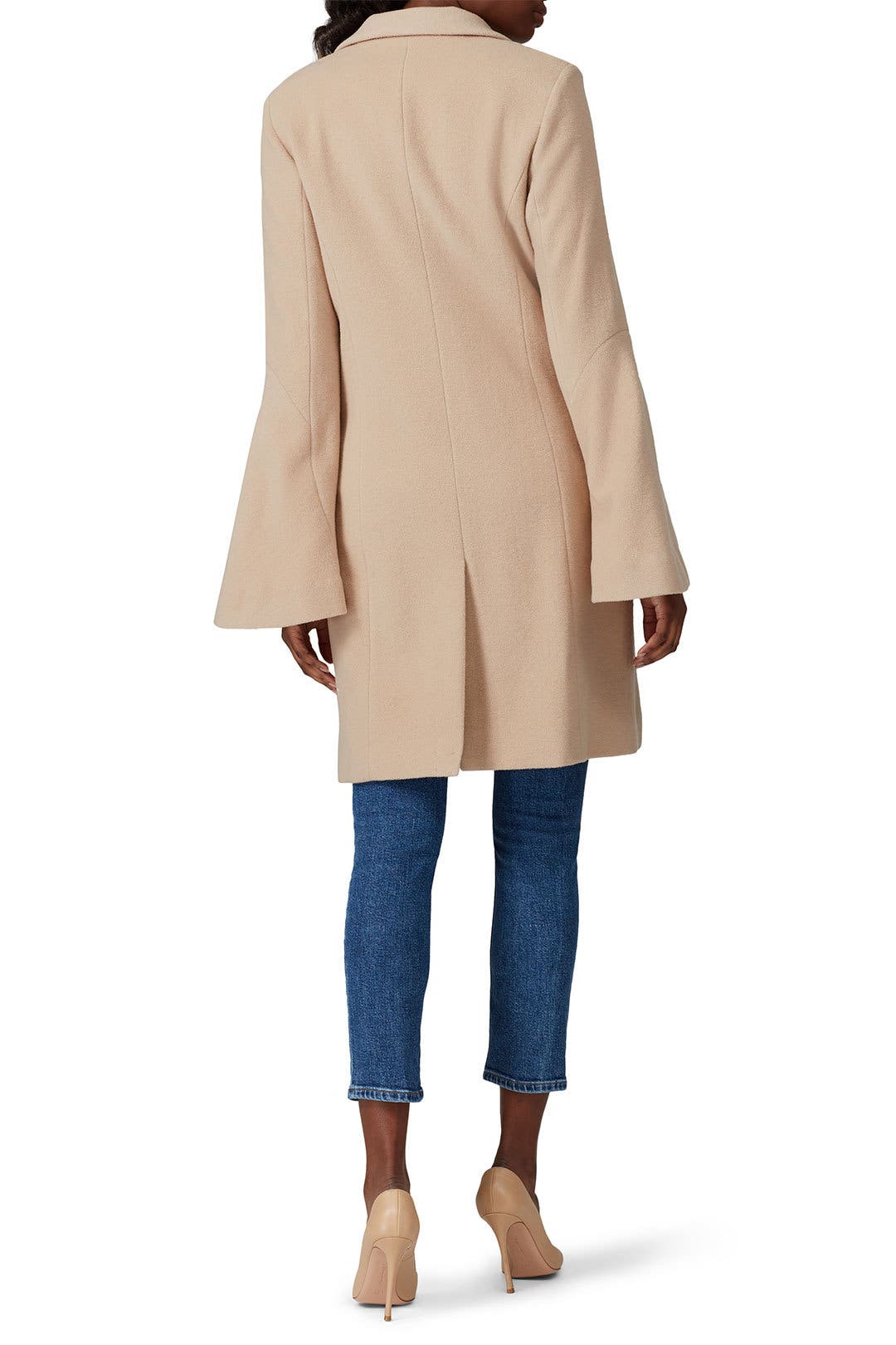 Camel Bell Sleeve Coat by Derek Lam 10 Crosby x RTR | Rent the Runway