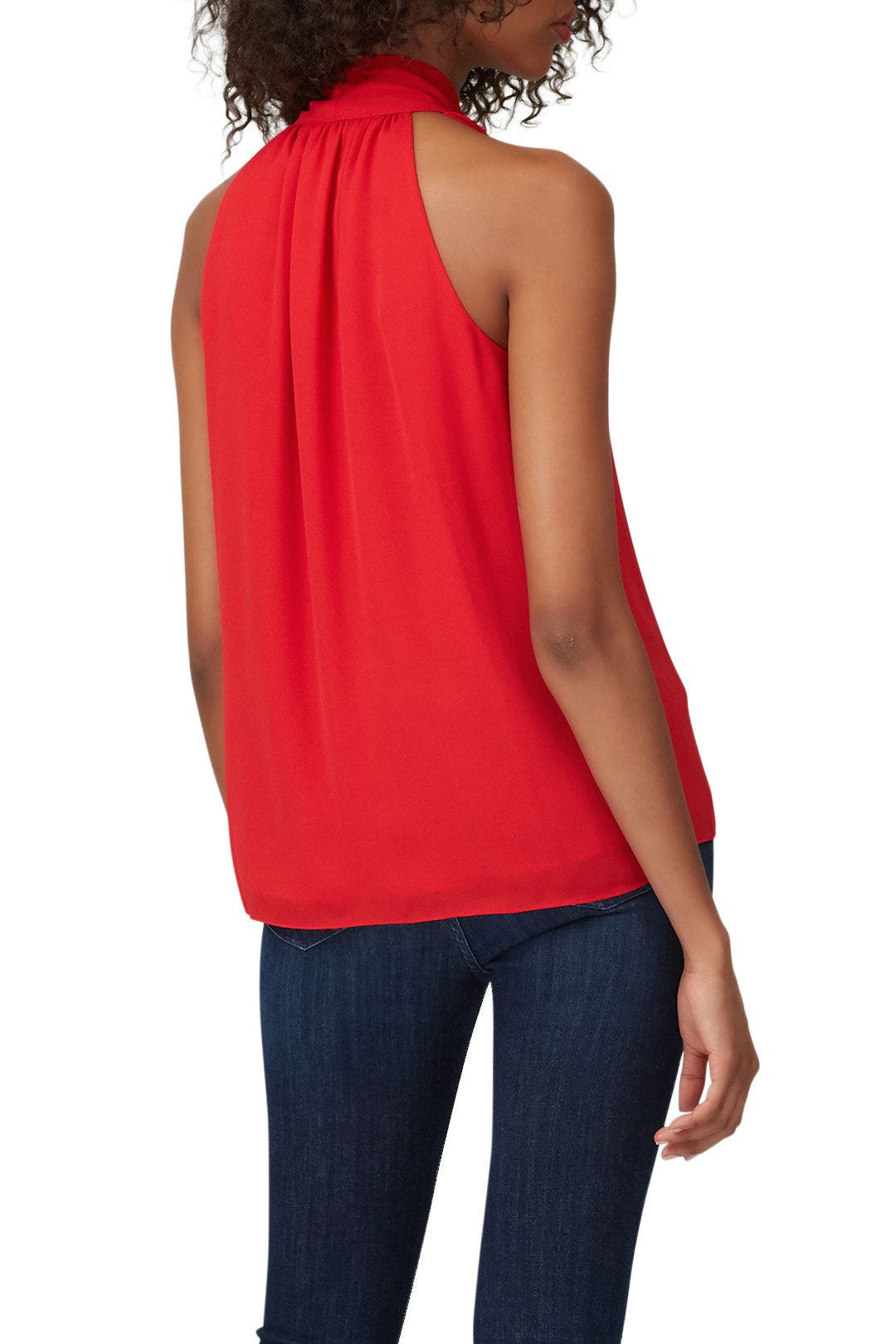 Cherry Tie Neck Blouse by Prabal Gurung x RTR 1