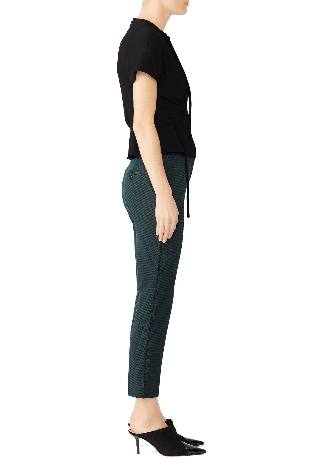 Textured Novel Tie Top by Proenza Schouler 1