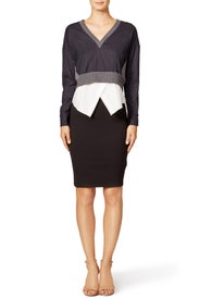 Midnight Stripe Sweater by Derek Lam 10 Crosby