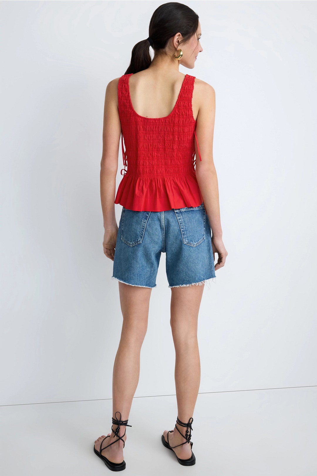 Smock Tie String Top by GANNI 1