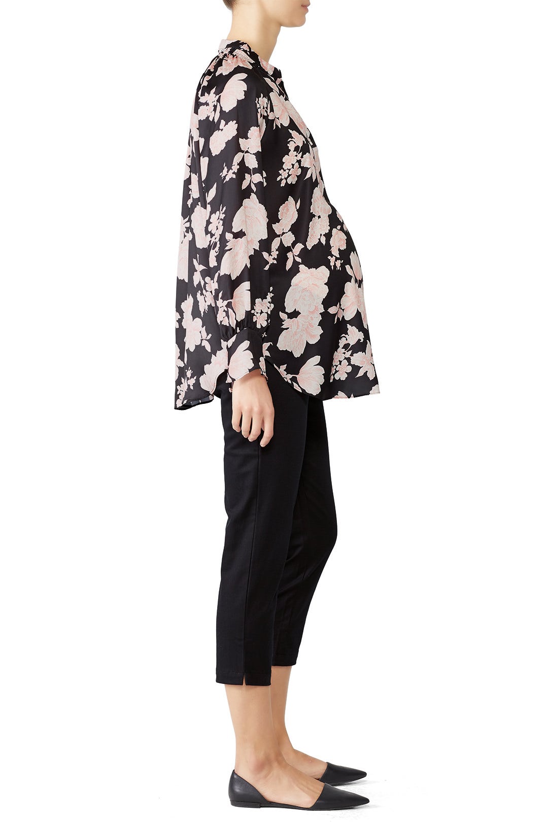 Woven Maternity Work Pants by Ingrid & Isabel 2