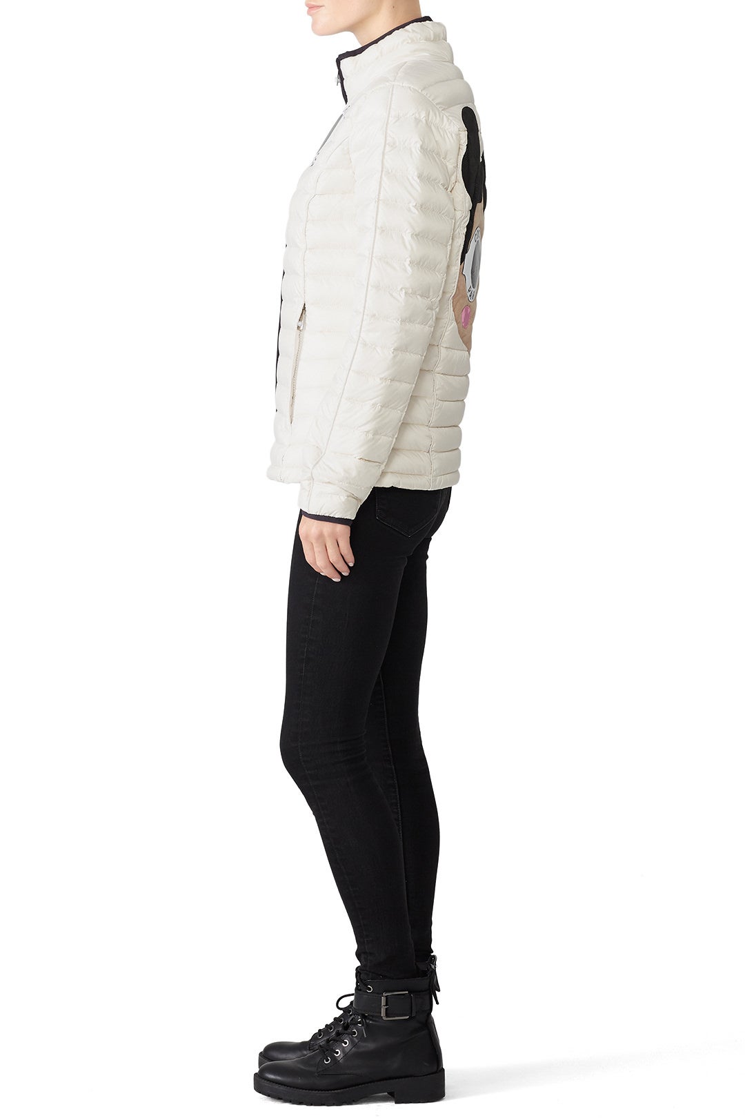 White Coco Puffer Jacket by Nil & Mon 1