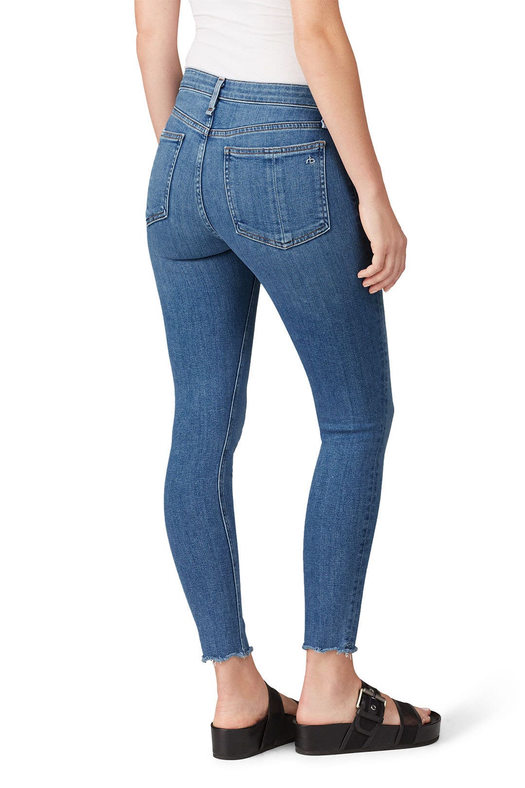 Palmer Cate Mid Rise Ankle Jeans by rag & bone JEAN 1