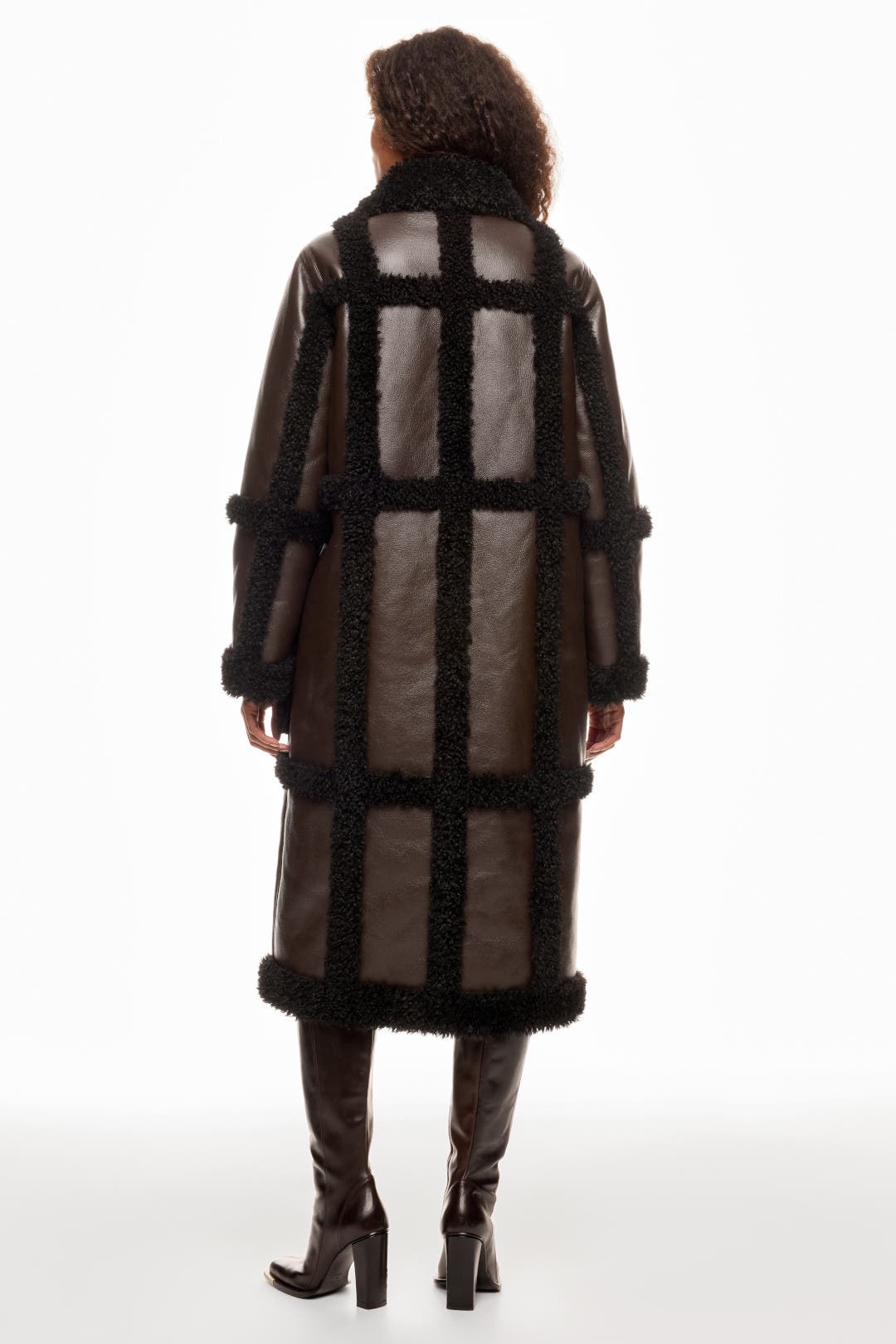 ★STAND STUDIO★ Patrice Coat Dark Brown Black 6110090108749 Patrice Coat by Stand Studio | Rent the Runway